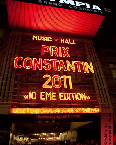 Prix Constantin 2011 @ Olympia, paris - 17.10.2011