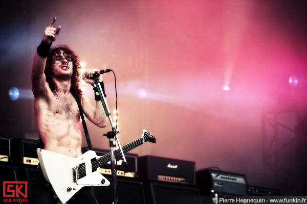 Photos concert : Airbourne @ Les Eurockéennes 2010, Belfort | 3 juillet 2010