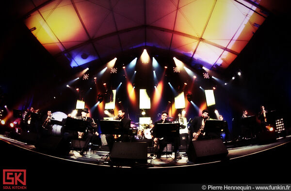 Photos concert : Gilberto Gil et SpokFrevo Orquestra à Jazz in Marciac | 3 août 2010