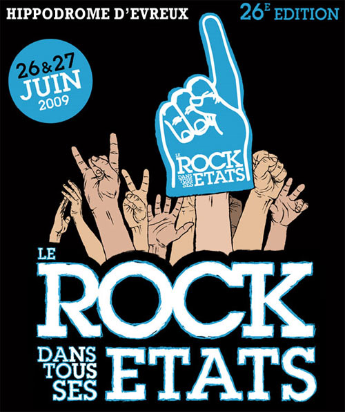 Programmation Rock Dans Tous Ses Etats 2009