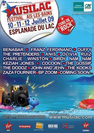 Compte rendu Musilac 2009