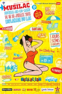 Affiche Festival Musilac 2011