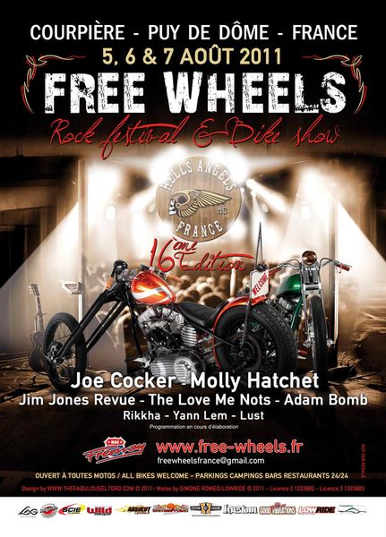 Programmation Free Wheels 2011