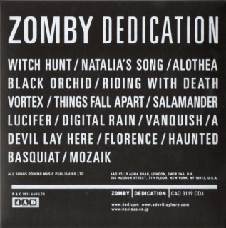 Zomby : Dedication (Japanese Edition)