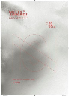 Affiche - Les Nuits Sonores 2012