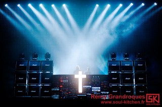 Photos de concert : Justice @ Vieilles Charrues 2012 - 21 juillet 2012