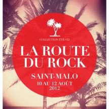 Affiche Route du Rock 2012