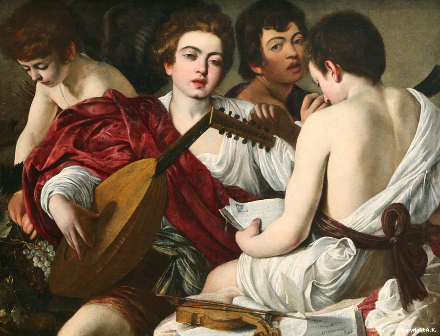 Le Caravage - Les musiciens