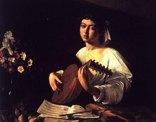 Le Joueur de luth, Le Caravage