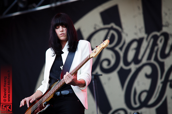 Band Of Skulls en concert au festival Musilac 2012