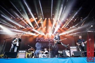 photos de concert : Franz Ferdinand @Les Eurockéennes de Belfort (05.07.2014)