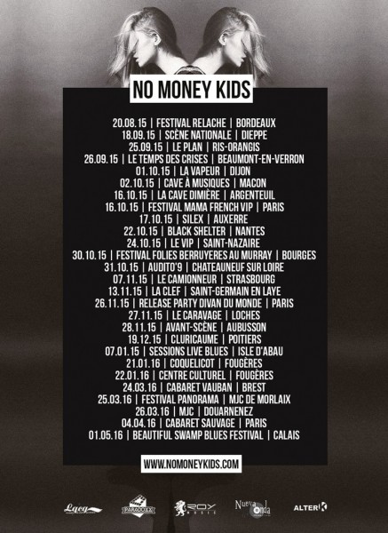 No Money Kids - Tournée