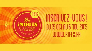 Les iNOUïS 2016 - INSCRIPTIONS