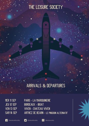 The Leisure Society - Tournée Arrivals & Departures