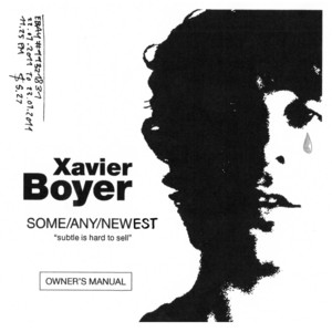 Xavier Boyer - Owner’s Manual