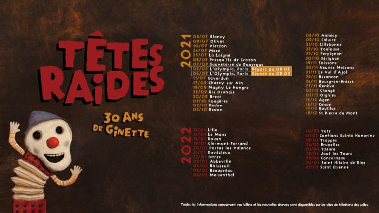 Têtes raides tour