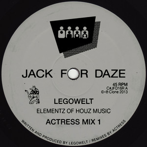 Legowelt - Elementz Of Houz Music (actress Mixes)