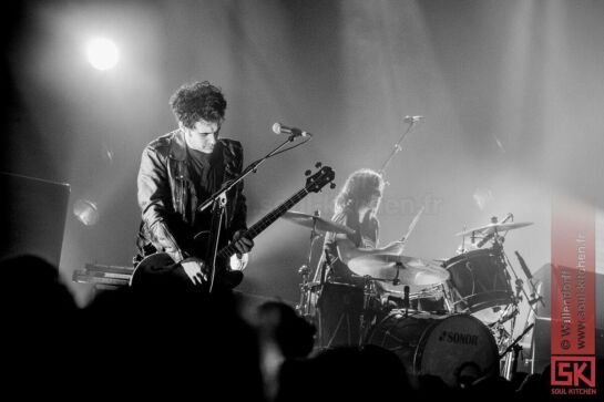 Black Rebel Motorcycle Club @ l'Élysée-Montmartre, Paris, 22/11/2017